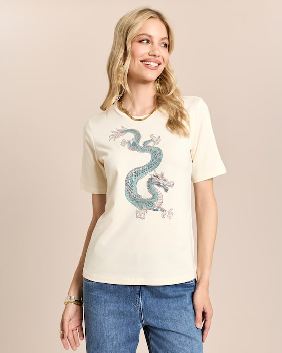 Produktabbildung für Shirt mit Pailletten-Motiv