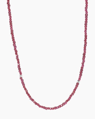 Produktabbildung 2 für Collier mit Rhodolith