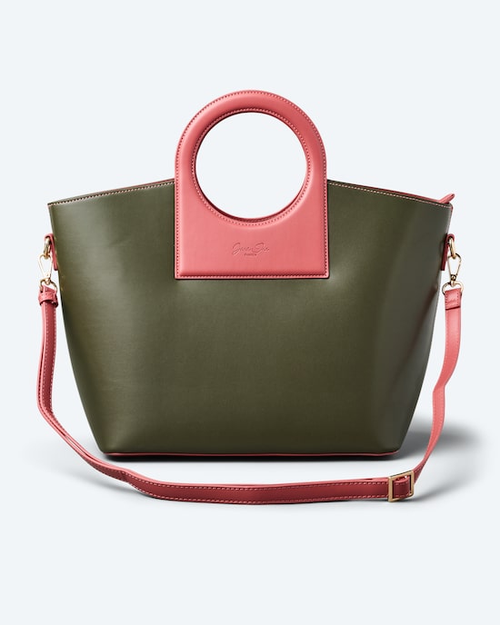 Produktabbildung für Tasche mit rundem Griff