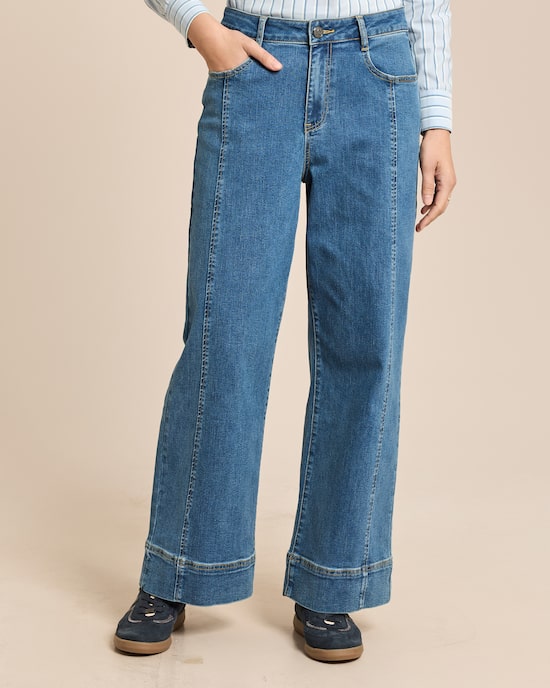 Produktabbildung für Jeanshose mit Teilungsnaht