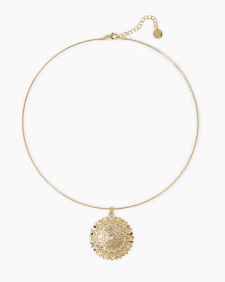 Produktabbildung 2 für Omega-Collier mit Anhänger