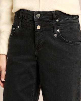 Produktabbildung 5 für Wide Leg Jeans mit Bunddetail