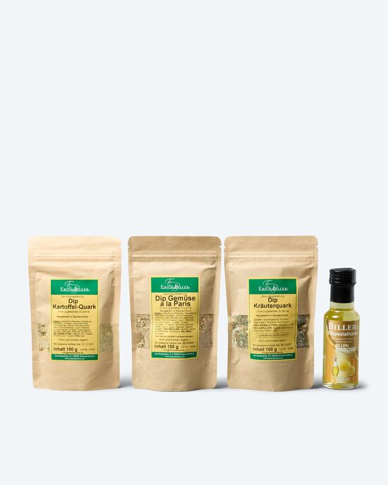 Produktabbildung für Dip-Set & Zitronenöl, 4tlg.
