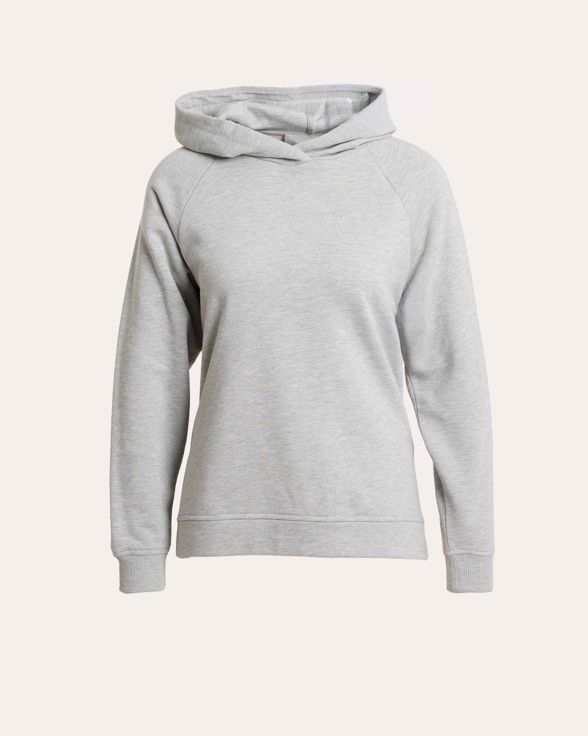 Produktabbildung für Hoodie mit Logo und Seitenschlitzen