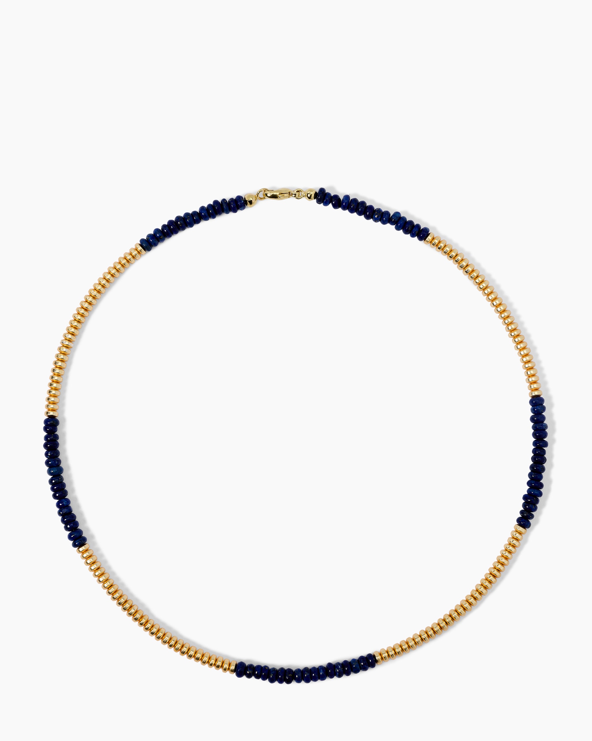 Produktabbildung für Collier mit Lapislazuli & Hämatit