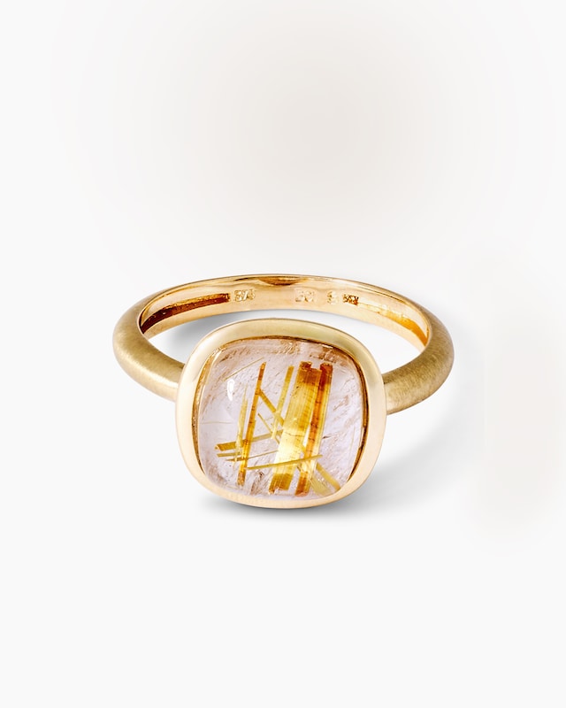Ring mit Rutilquarz