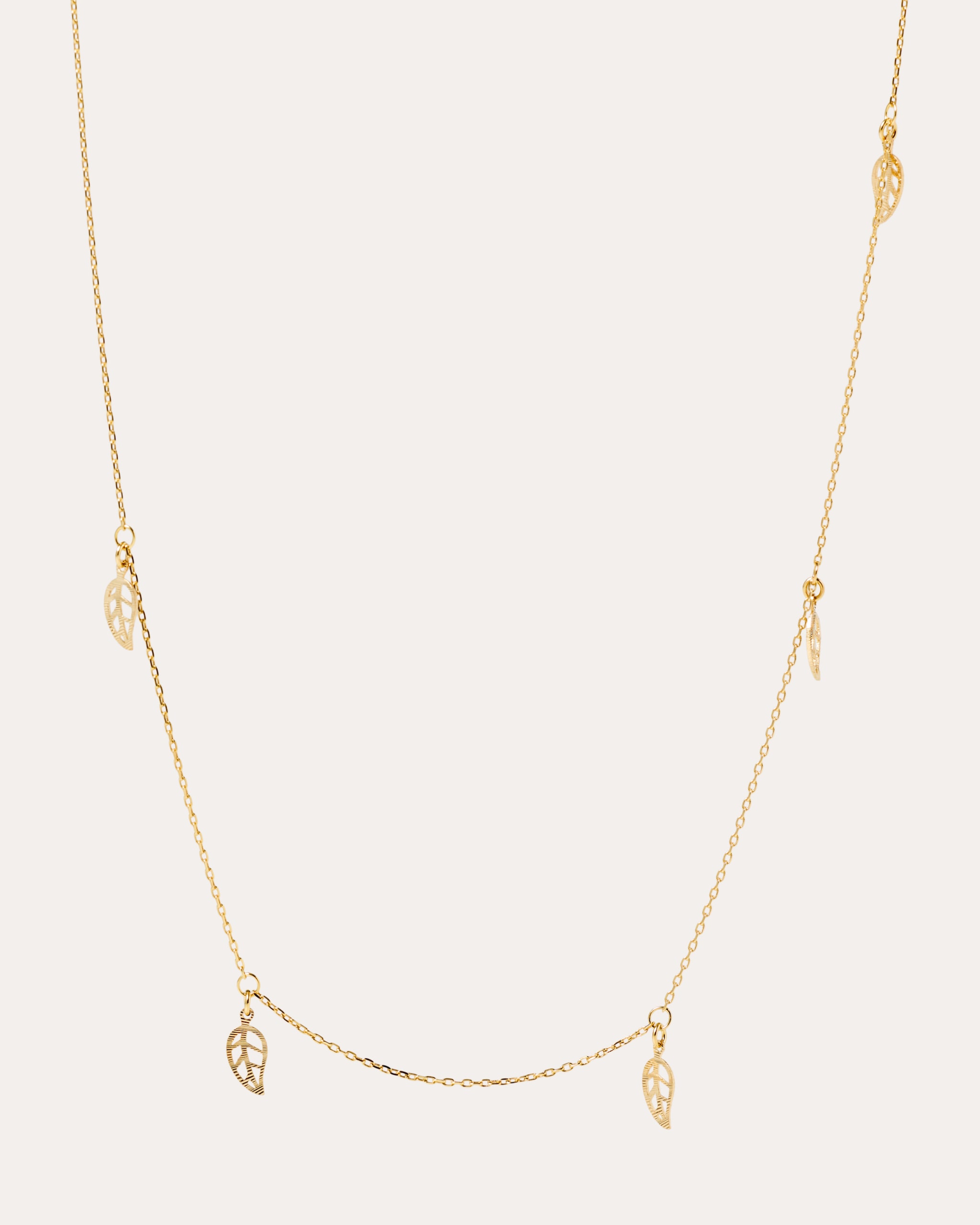 Produktabbildung für Kette mit Blätter-Design