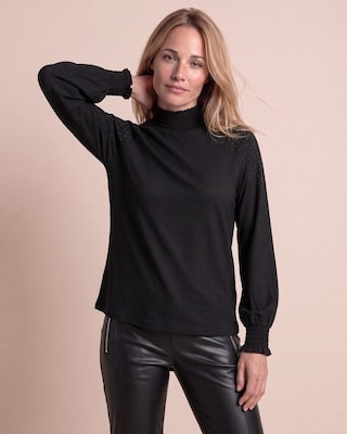 Produktabbildung 1 für Shirt mit Nietenbesatz