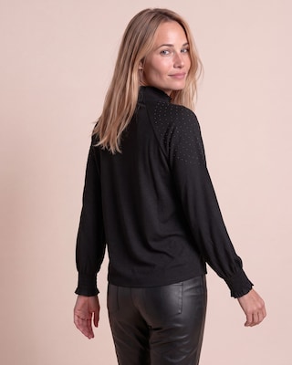 Produktabbildung 2 für Shirt mit Nietenbesatz
