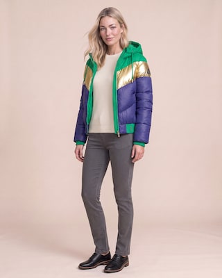 Produktabbildung 3 für Gesteppte Jacke mit Patch