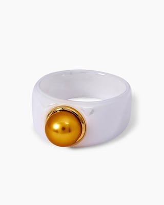 Produktabbildung 3 für Ring mit Süßwasserzuchtperle