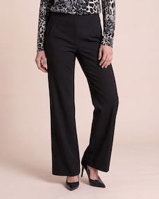 Produktabbildung für Wide-Leg-Hose mit Biesendetails