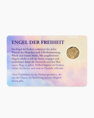 Produktabbildung 1 für Goldmünze Glücksengel 2026