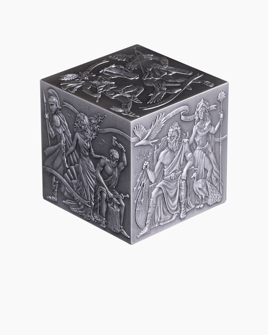 Produktabbildung für Silberkilo Götter des Olymps 3D Cubus