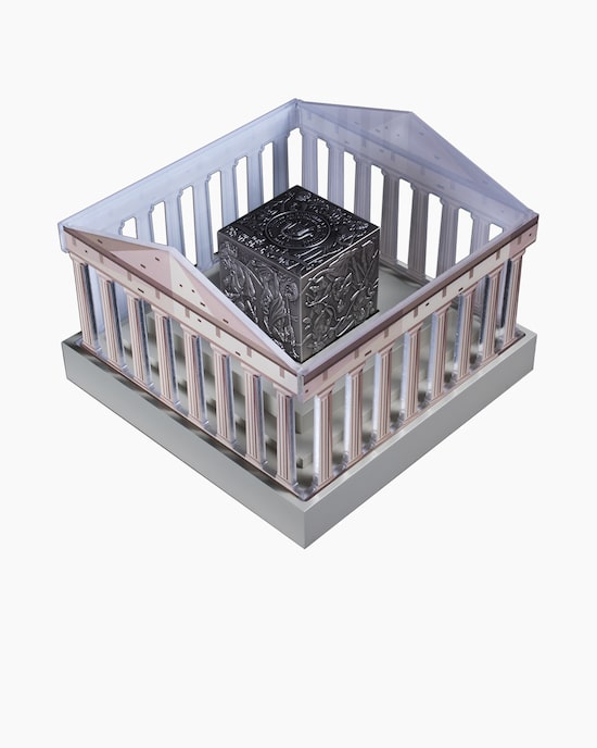 Produktabbildung für Silberkilo Götter des Olymps 3D Cubus