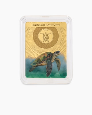 Produktabbildung 1 für Goldmünzbarren Schildkröte 2025