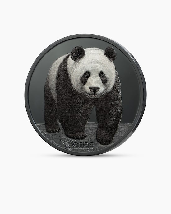 Produktabbildung für Silbermünze Shadow Minting Panda 2026