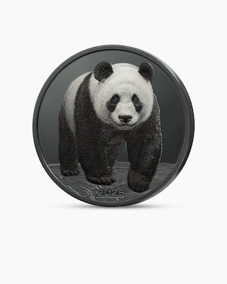 Produktabbildung 1 für Silbermünze Shadow Minting Panda 2026