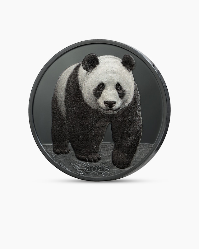 Silbermünze Shadow Minting Panda 2026