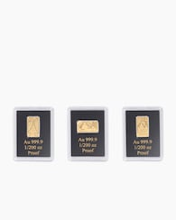 Produktabbildung für Goldmünzbarren Vorteilsset, 3tlg.