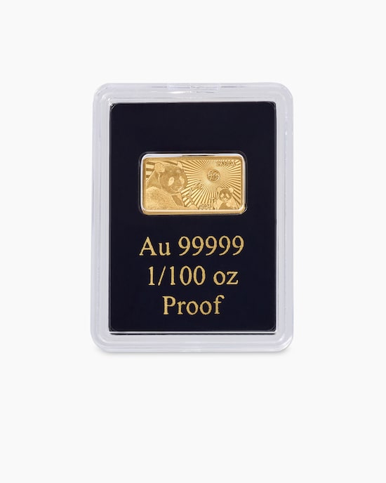 Produktabbildung für Goldmünzbarren Panda 2024