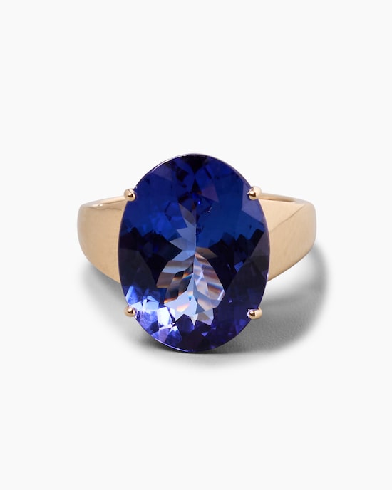 Produktabbildung für Ring mit Tansanit AAAAA