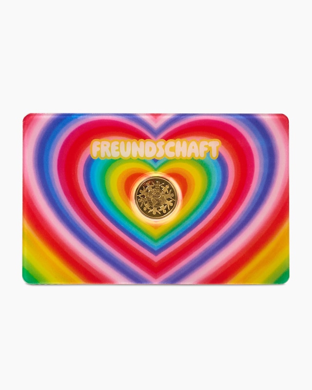 Goldmünze Tag der Freundschaft 2026