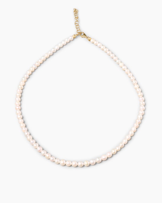 Produktabbildung für Collier SWZ-Perle 5,5-6,5 mm