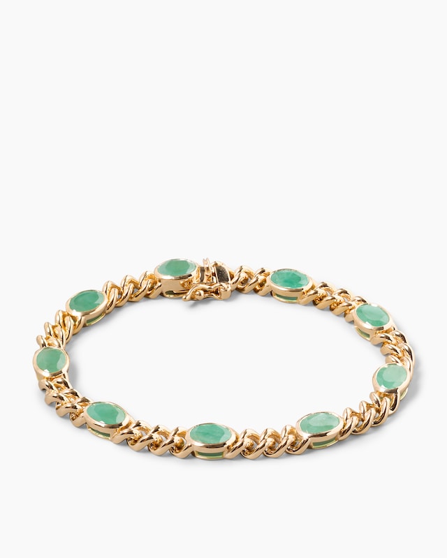Armband mit Smaragd
