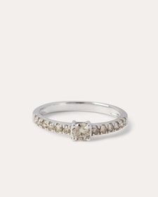 Produktabbildung für Ring mit Champagner-Brillant