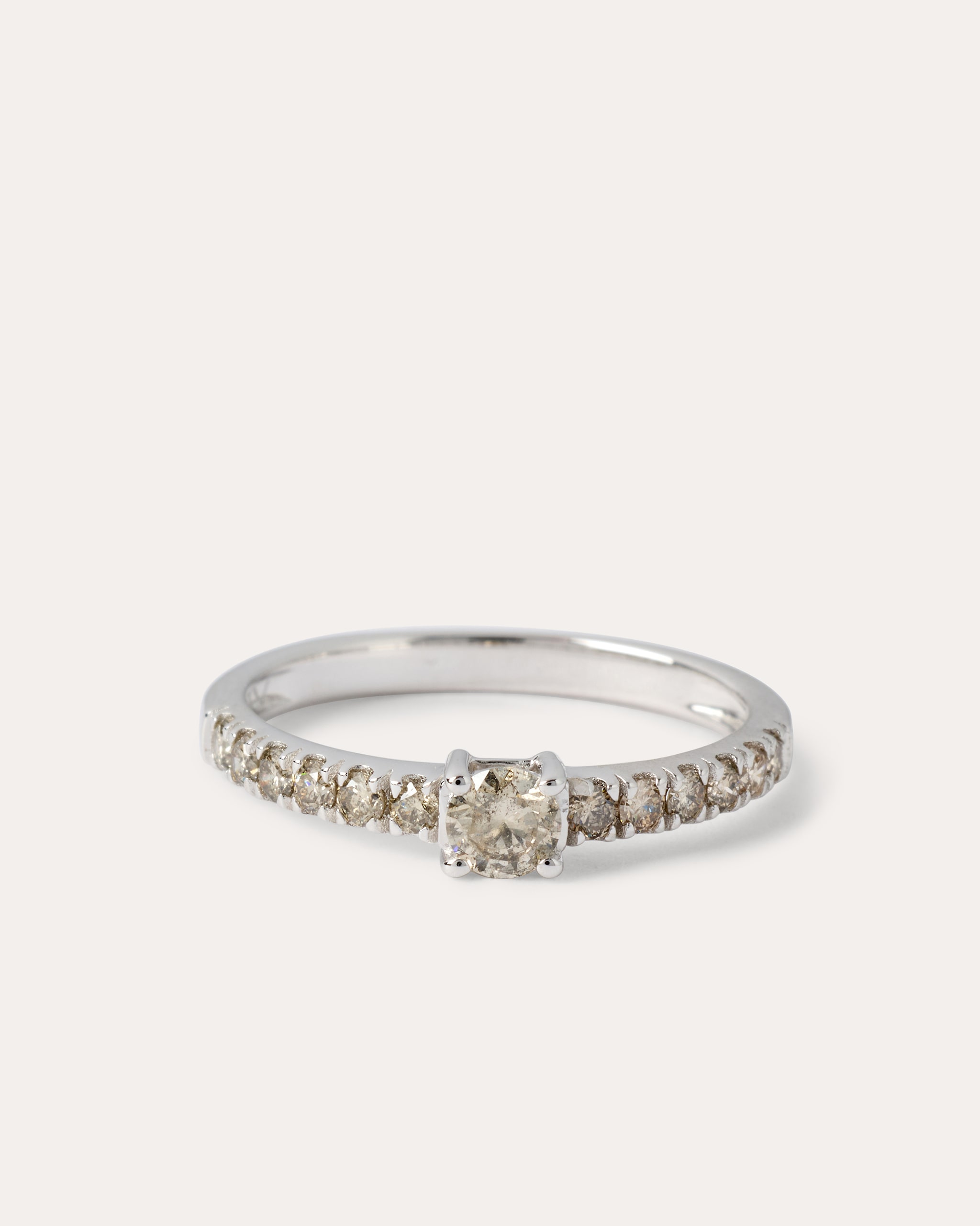 Produktabbildung für Ring mit Champagner-Brillant