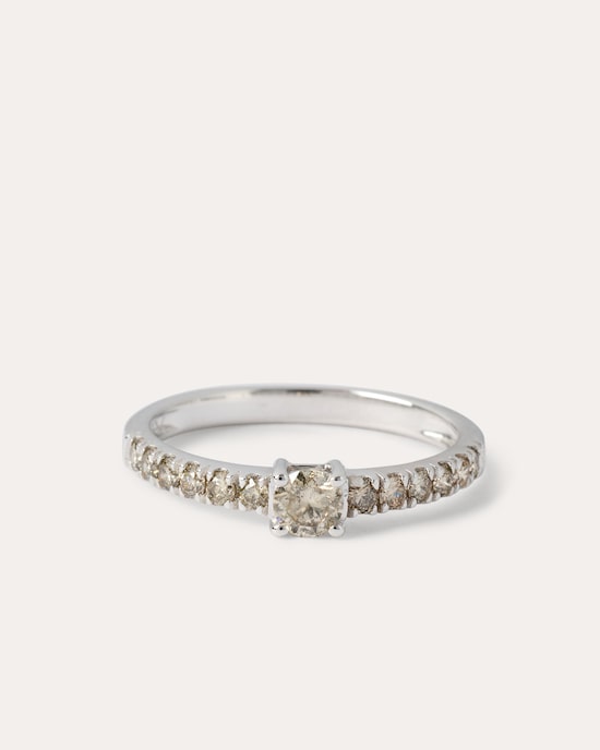 Produktabbildung für Ring mit Champagner-Brillant