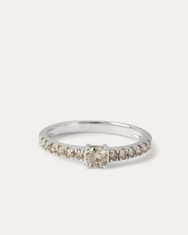 Produktabbildung für Ring mit Champagner-Brillant