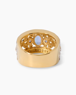 Produktabbildung 4 für Ring mit Tansanit AAA und Zirkon