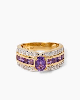 Produktabbildung für Ring mit Amethyst