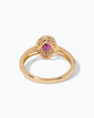 Produktabbildung 4 für Ring mit Rhodolith & Zirkonia
