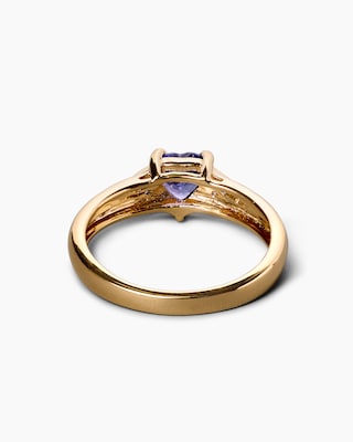 Produktabbildung 4 für Ring mit Tansanit AAAA und Topas