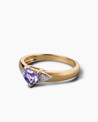 Produktabbildung 3 für Ring mit Tansanit AAAA und Topas