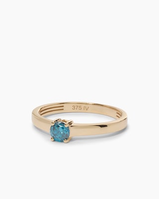 Produktabbildung 3 für Ring mit Blauem Diamant 0,25 ct
