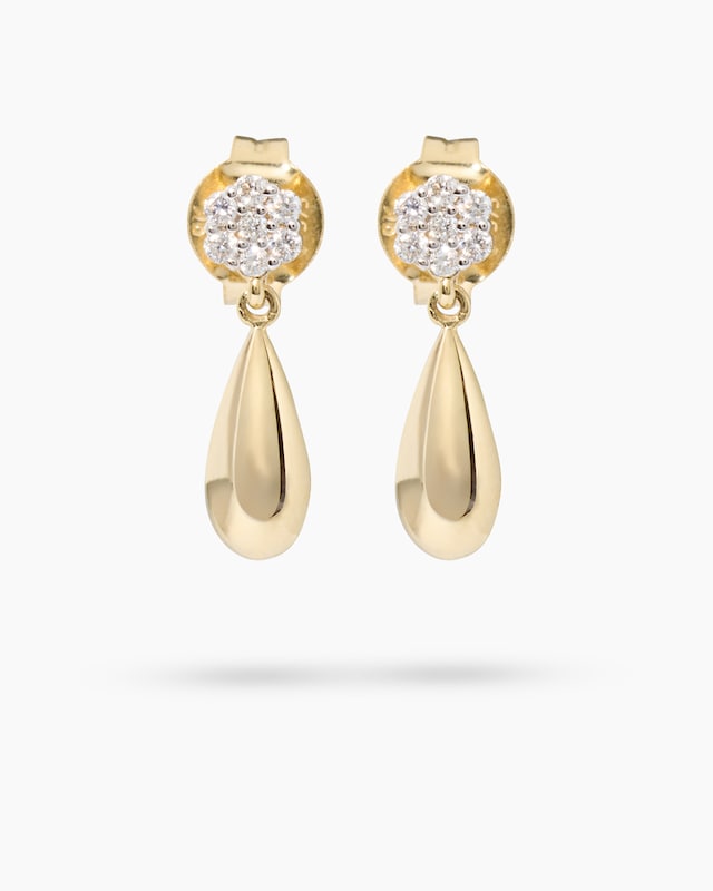 Brillant-Ohrstecker 0,10 ct