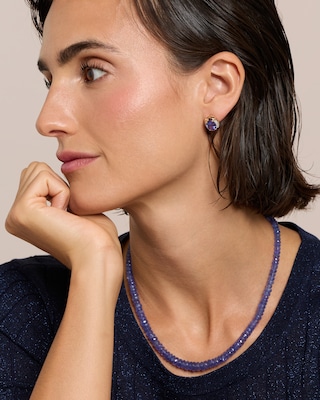 Produktabbildung 2 für Collier mit Tansanit AAA+