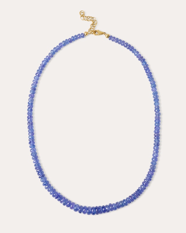 Collier mit Tansanit AAA+