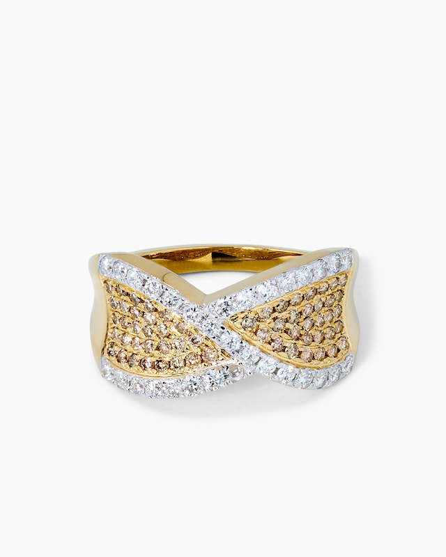 Diamantring ca. 1,00 ct