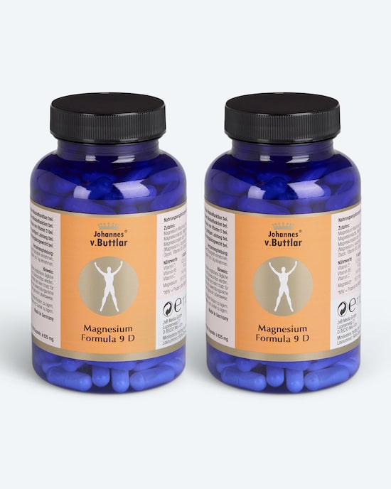 Produktabbildung für Magnesium Formula 9 D, 2x 180 Kps.