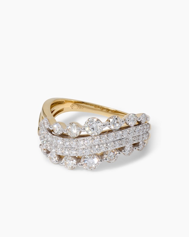 Brillantring ca. 1,30 ct