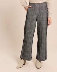 Produktabbildung für Wide Leg Hose mit Rundumdehnbund