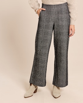 Produktabbildung für Wide Leg Hose mit Rundumdehnbund