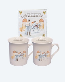 Produktabbildung für Kaffeebecher & Servietten "Drei Haselnüsse für Aschenbrödel", 3tlg.
