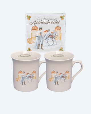 Produktabbildung 1 für Kaffeebecher & Servietten "Drei Haselnüsse für Aschenbrödel", 3tlg.