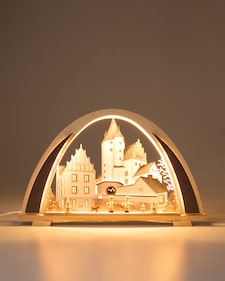 Produktabbildung für Schwibbogen "Schlossweihnachten"